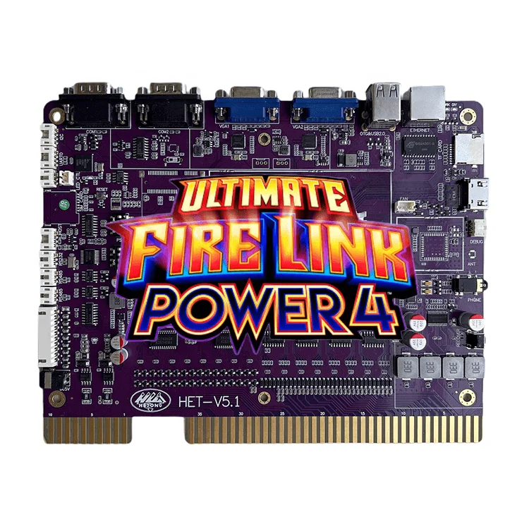 США рынок 8 в 1 Ultimate Fire Link Power 4 мастерская игровая доска для Gameroom