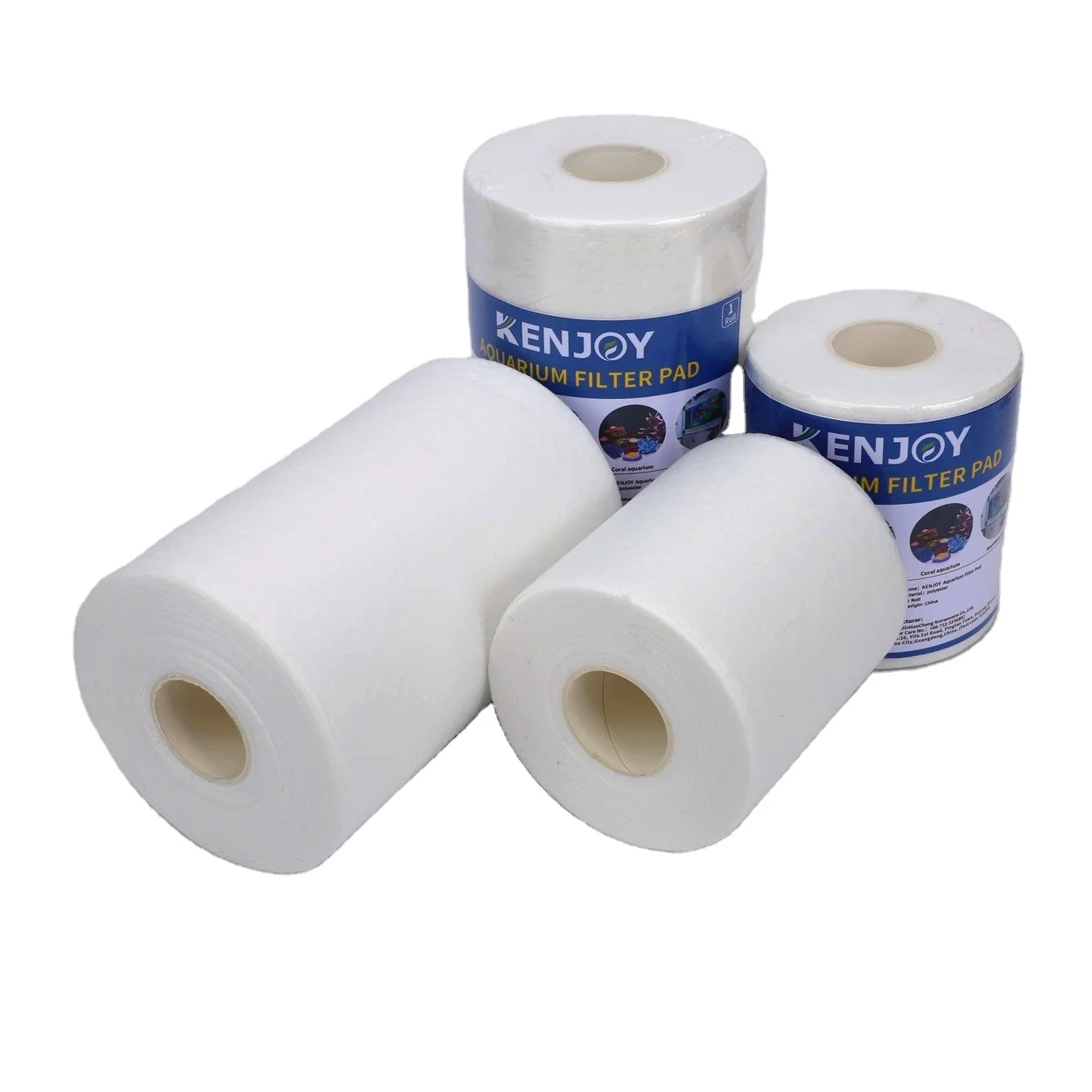 Popular Fish Tank Ultrafiltration Cotton Aquarium Filter Cotton Needle Punched High Density Washable Water Purification Cotton