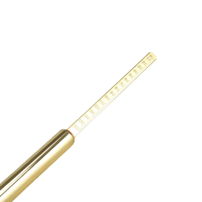 Customized Air Gauge Extended Rat Tail Tire Chucks Auto Tire Pressure Gauge