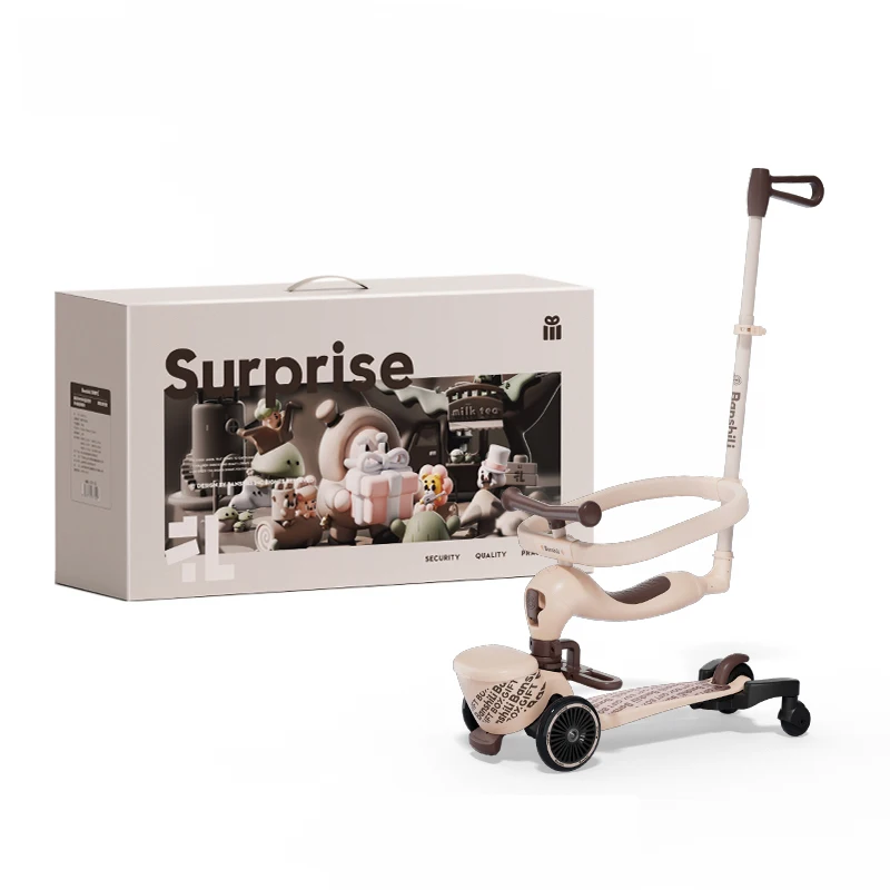 Транзисторы, многоцелевая Магнитная вспышка, бесшумное колесо, 3 колеса, легкие самокаты для ног