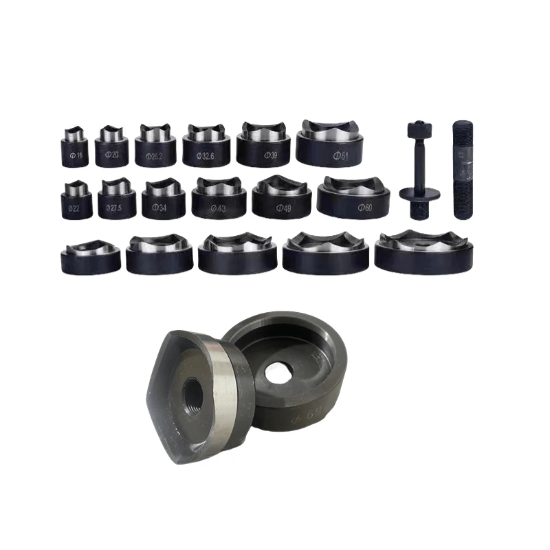 HYDRAULIC PUNCHING KNOCKOUT TOOLS SYK-8A SYK-8B SYK-15 Die Hole Digger & Knockout Die for Crimping Made of stainless Steel Plate