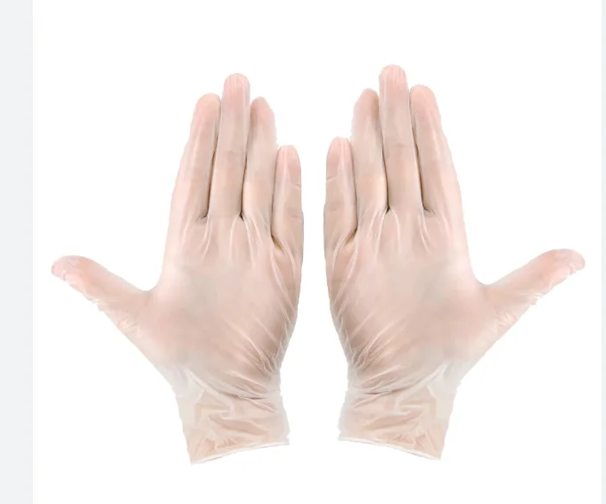Clear Vinyl Gloves Food Grade PVC Powder- Free Disposable