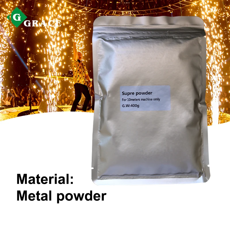 Igracelite 400g Titanium Ti Powder For Cold Spark Machine For 1700W Outdoor Waterproof Cold Spark Machine