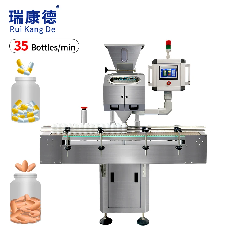 8 Lane Tablet Filling Counting Machine Automatic Electronic Capsule And Tablet Counting Machinery Packing Counting Machine