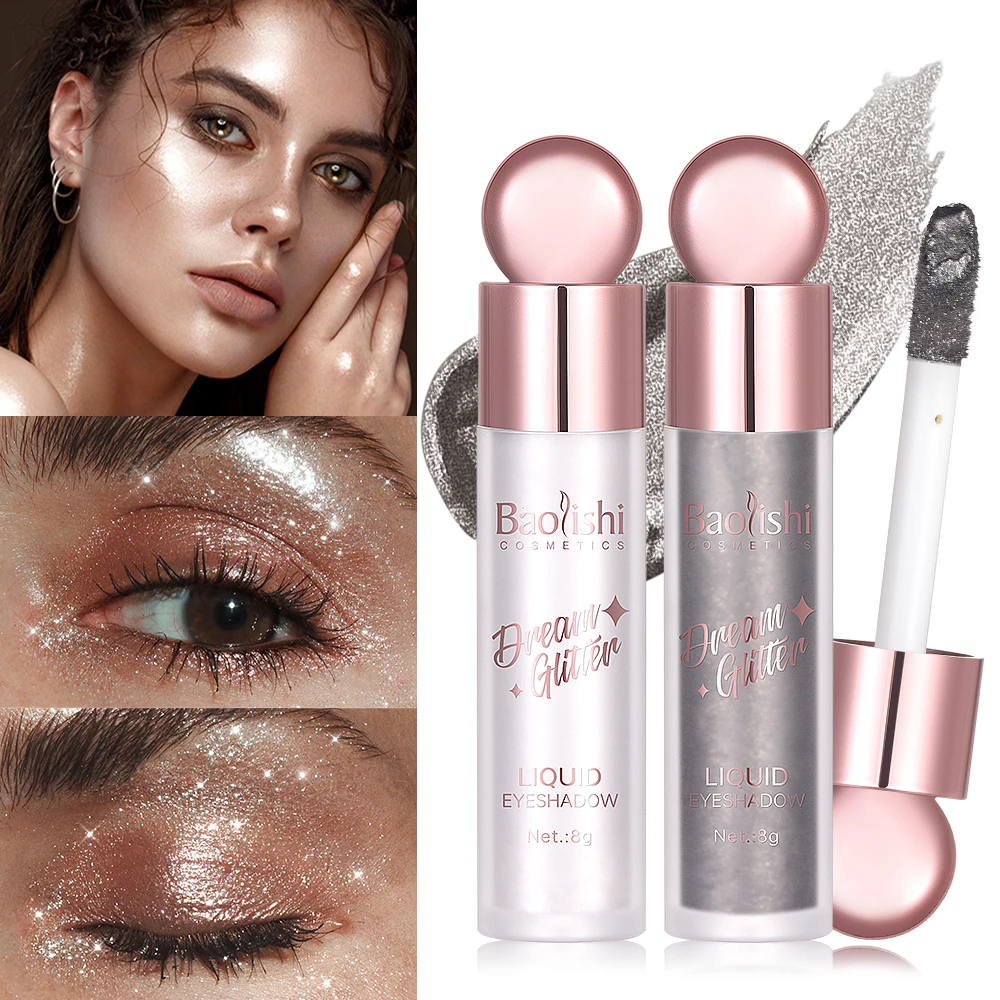 Glitter Eyeshadow Liquid Multichrome Eyeshadows Long Lasting Metallic Chameleon Eye Shadow Multi-Dimensional Eye Looks