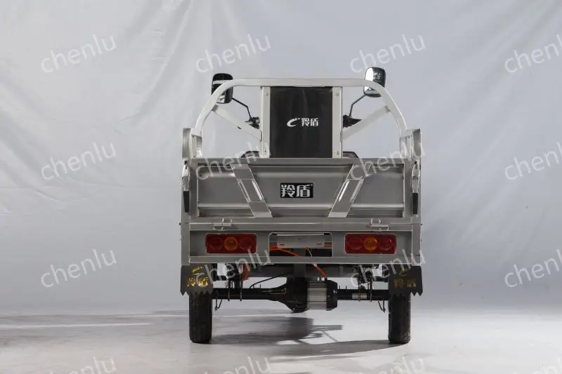 CL Hot Design Electric Cargo Tricycle Blue White Gray EEC Certification Three-Wheel Motor Trike 48v Open Body OEM Customization