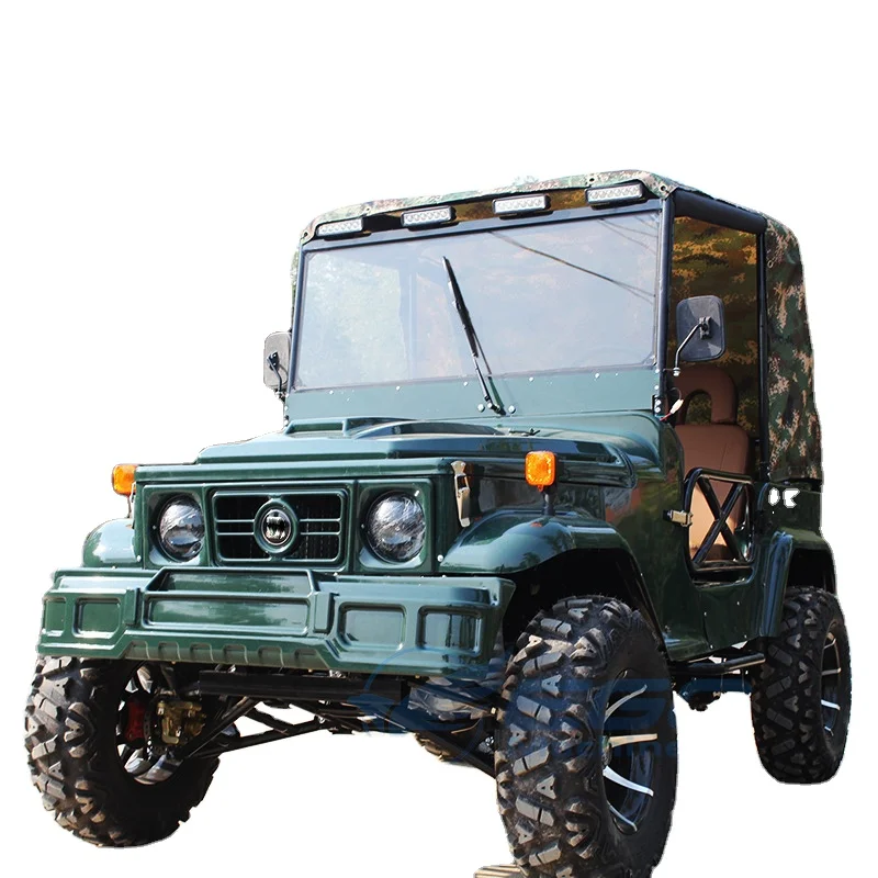 Atv 250cc 4wd 4x4 Buggy for Adults Sand Buggy  4 Wheeler Utv Mini jeep Go Kart Jeep Off Road Vehicle