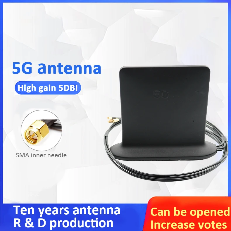 High Gain Multiband Cellular 5g Network Antenna For Wifi 3g 4g Lte 5g Wireless Cpe Router Hotspot Cellular Gateway Trail Camera
