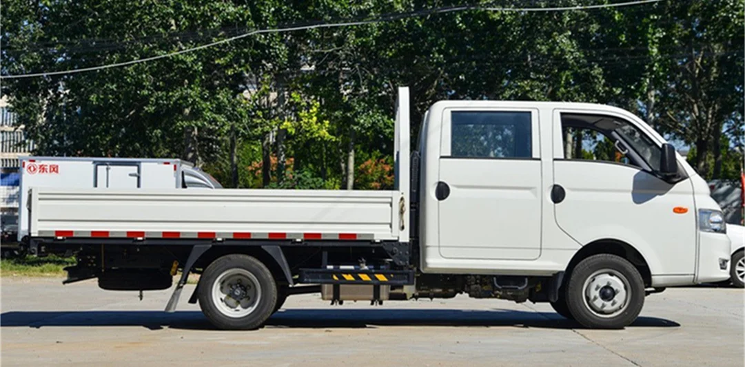 Dongfeng 4X2 3m 90kw Manual Mini Truck With Front Axles 1.5T Rear Axles 3T 6 Wheels