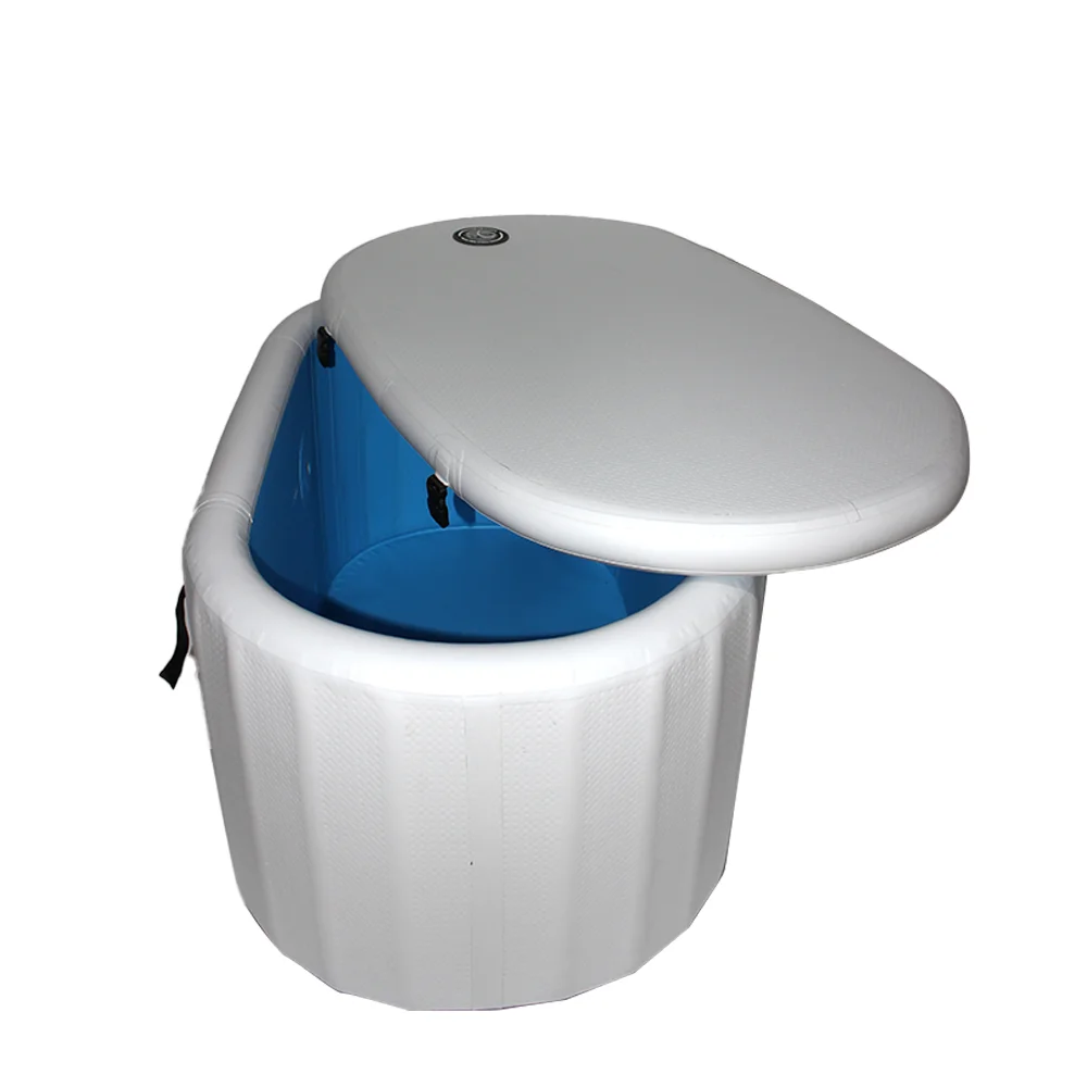 JZY SPORTS Customized  Cold Plunge Tub Cold Water Therapy Bathtub Ice Bath Set with Smart WIFI Water Chiller