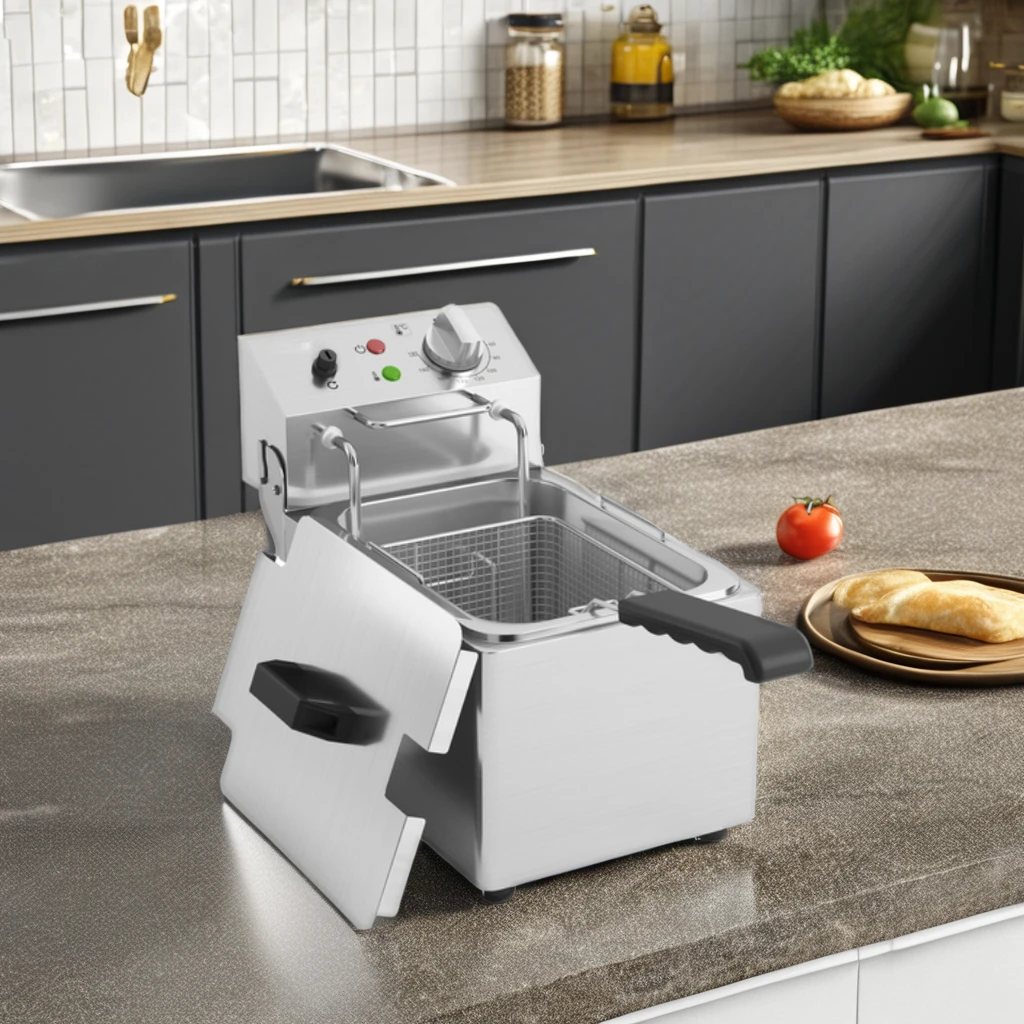 Wholesale Electric Deep Fryer Stainless Steel Commercial French Fries Fryer for Restaurant Home Hotels Food Shops