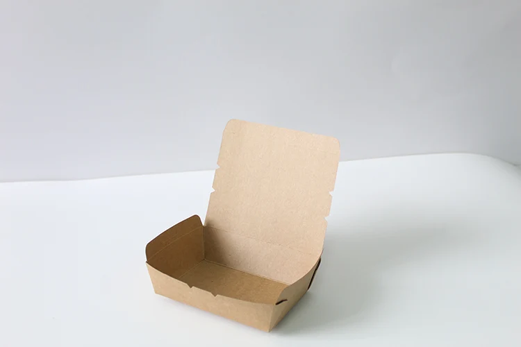 32OZ hot brown paper soup bowl,chicken soup box,fruit salad container