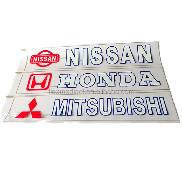 low price electroluminescent car sticker el vehicle paint led car logo for different brand support customization high quality