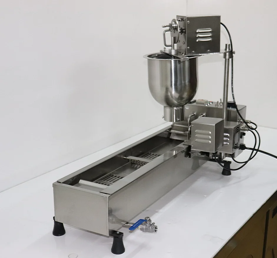 High performance small donut production line/industrial donut machine/donut making machine