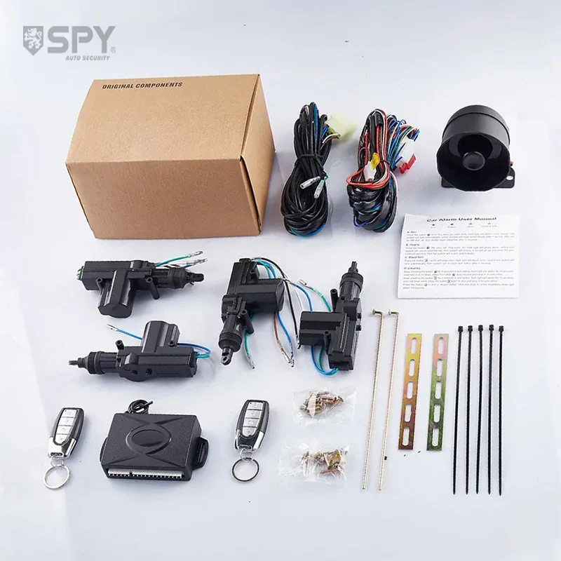 SPY central lock one-way oem easy universal wireless prestige smart spy car alarm system security 2023 with central lock