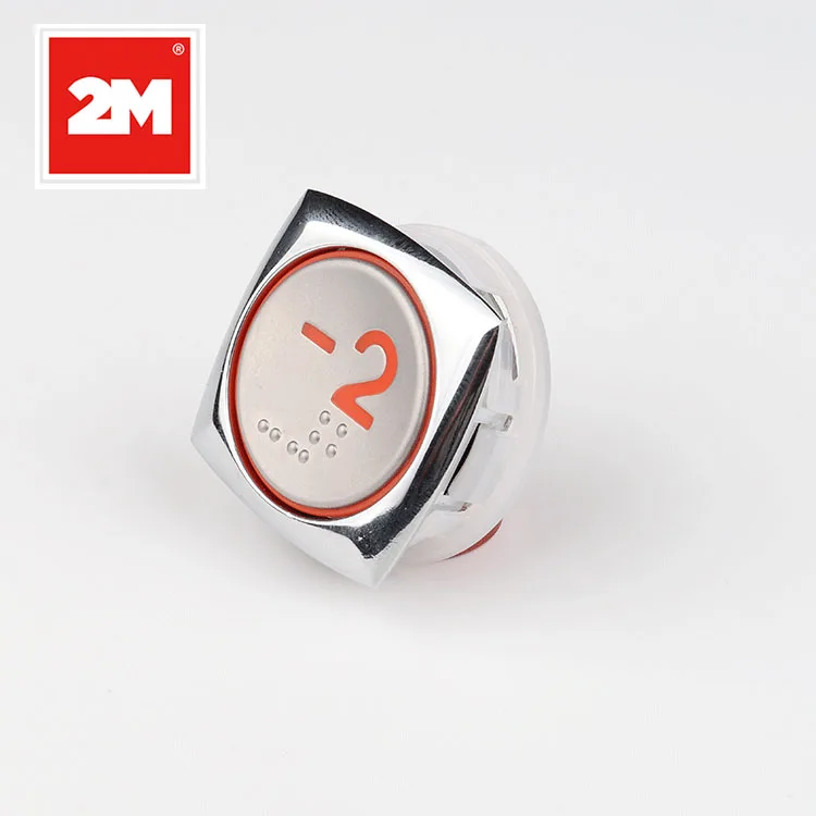 The Elevator LOP and COP Push Button-2 with Colour Push Button