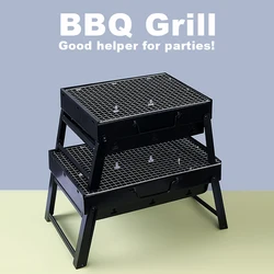 Professional Manufacturer  Outdoor Portable Fireproof Charcoal Barbecue BBQ Grill