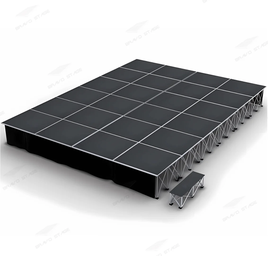 Подгонянная Портативная Складная Алюминиевая платформа для сценического освещения