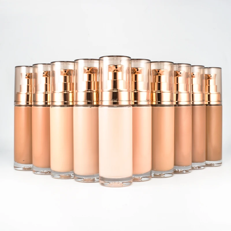 Foundation Cream Full Coverage Waterproof Liquid Foundation For Face Makeup Wholesale Private Label Foundation