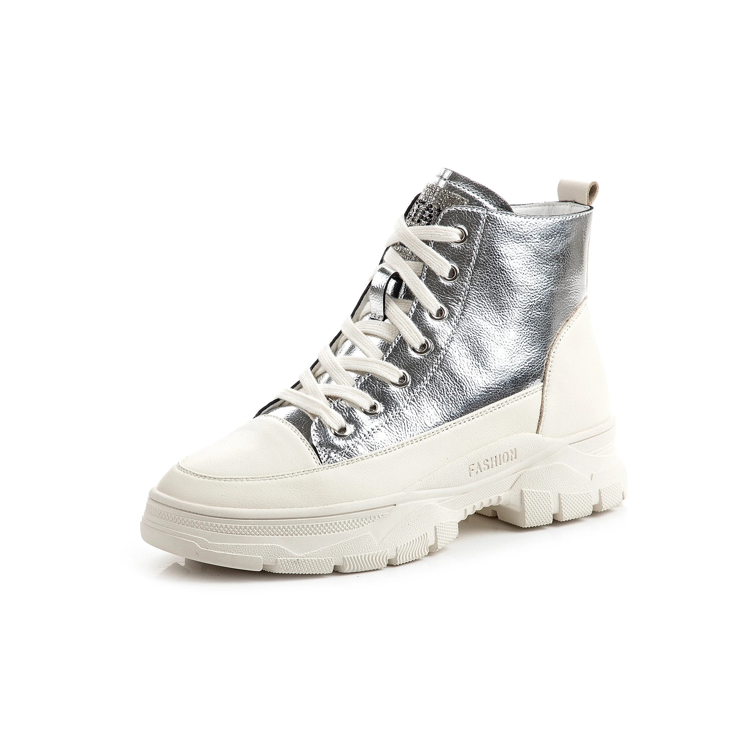 5825 Free Samples Natural Wool Antiskid EVA Sole Sheepskin Boots Women Snow Boots Leather Custom Winter Spring