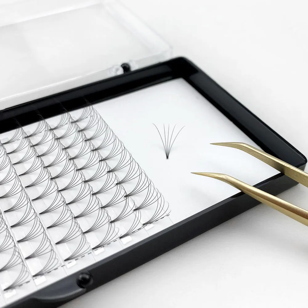 
Wholesale Volume Lash Extensions High Quality pre made fan Classic Individual Eyelash Extension Easy To Graft Classic Lashes 
