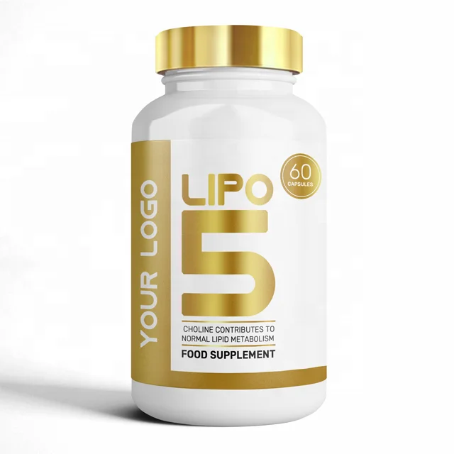 
Lipo 5 Fat Metaboliser Capsules - Diet Supplement UK - Premium Bottle - Private Label Nutrition 6 - Wholesale Diet Supplements 