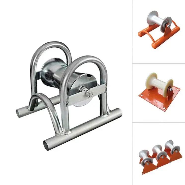Mills Roller Rope Guiding Surface as know as rope guide roller weight 4kgs has two lugs for location