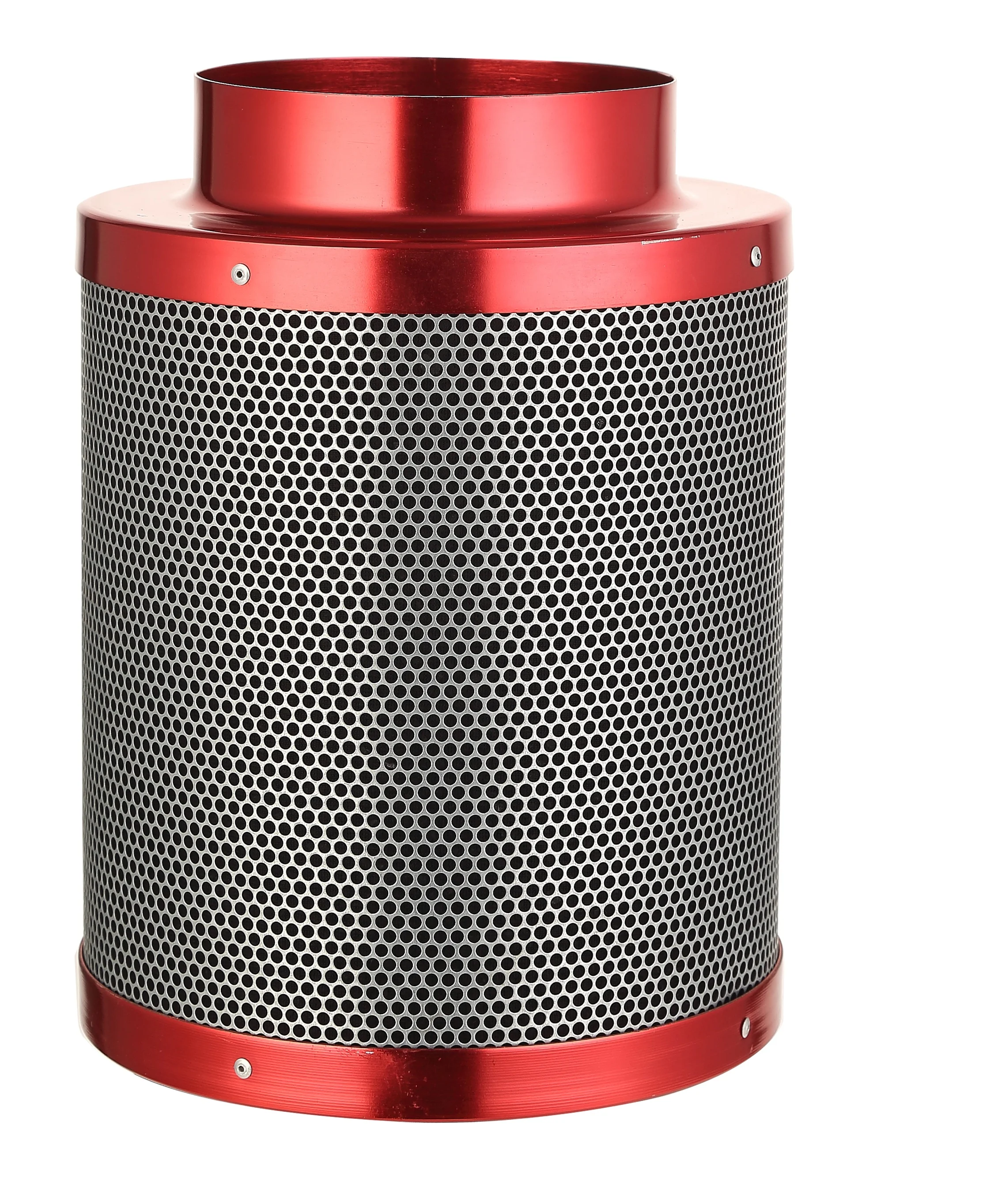 Greenhouse 45mm silver 6inch 445mm height activated carbon air filter for ventilation