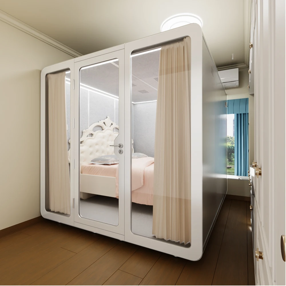 Room Space Privacy Portable Office Large Telephone Booth Leisure Meeting Soundproof
