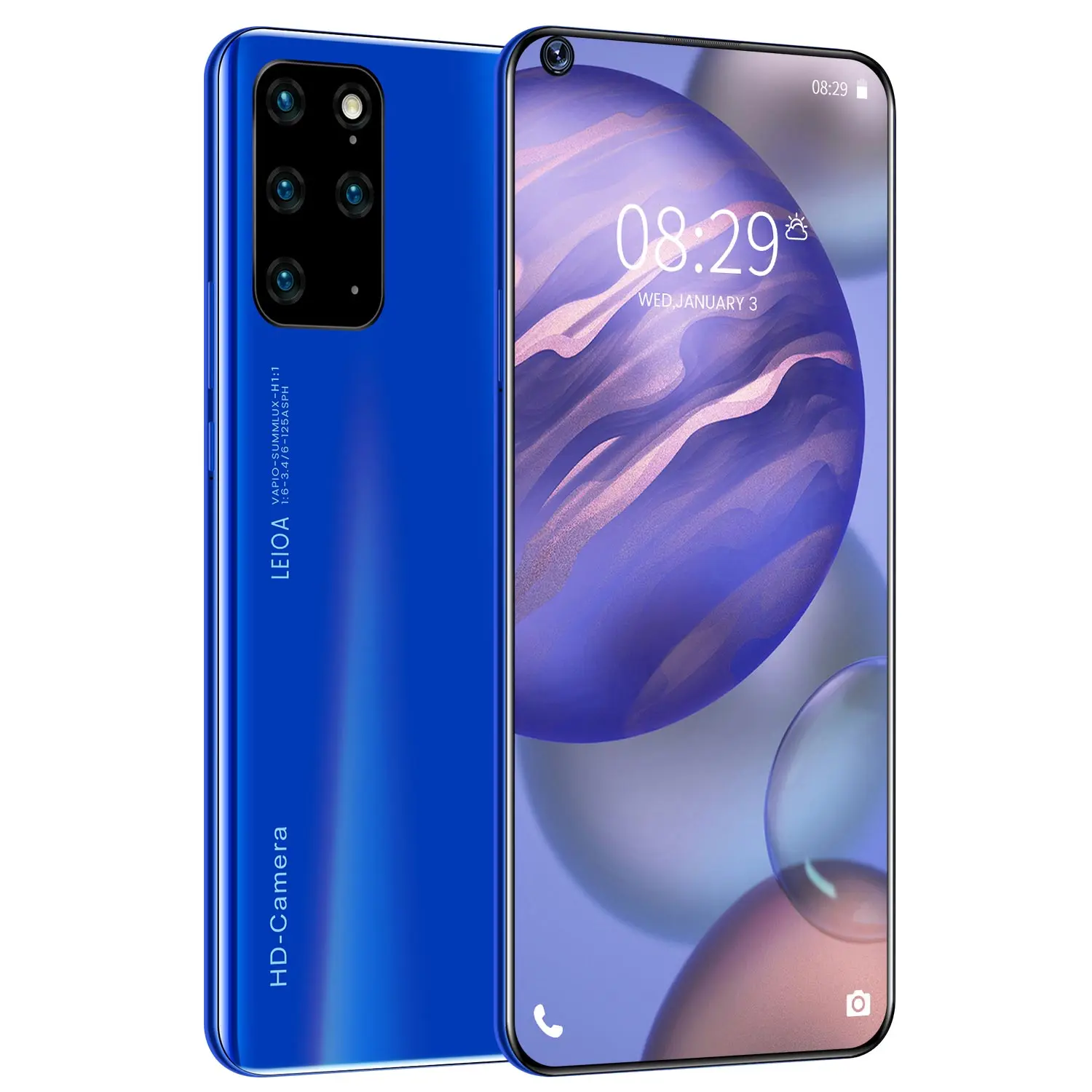  Хит продаж новейший смартфон S20 + Pro12GB 512GB 7 2 дюймовый AMOLED-экран Android 10 0 4G с разблокировкой по лицу и отпечатку