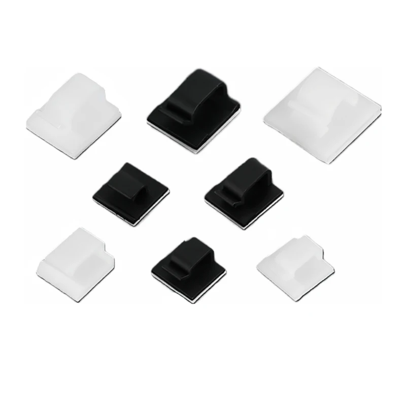 Кабельные Зажимы с сильная самоклеящаяся поверхность кабель управления ТВ поликарбонатному волокну бумажки для аккуратные и органайзер шнур провода использования внутри