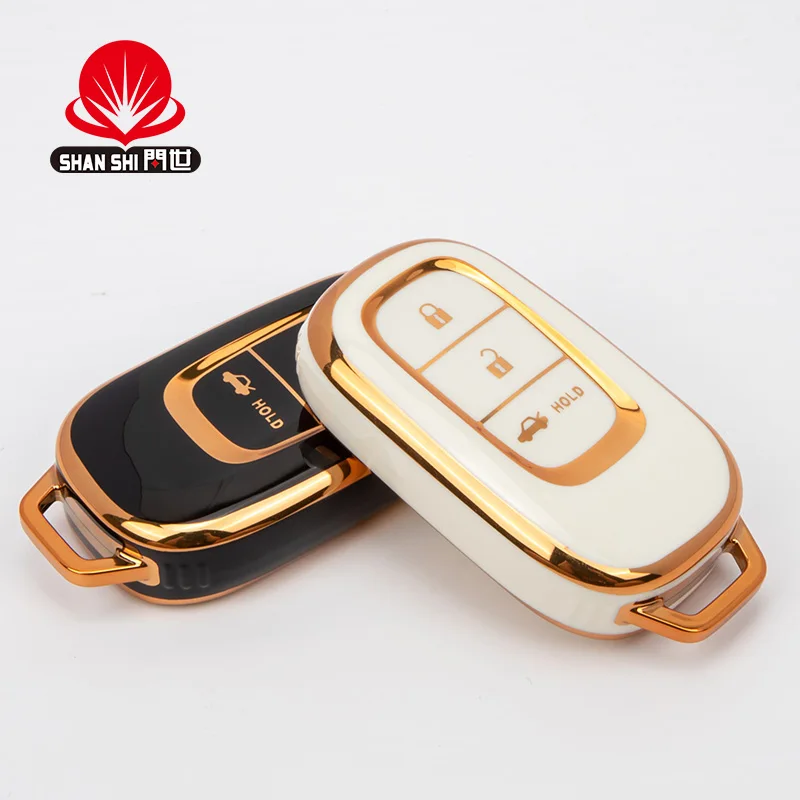 Silicone Protective Key Fob Cover For Honda 3 Button Car Flip Key