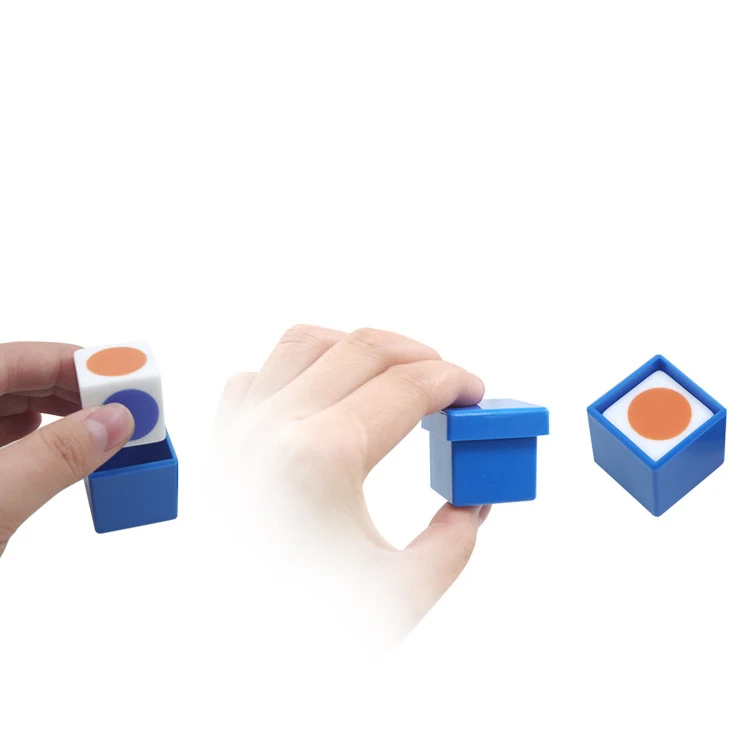 BrilliantMagic New X-Ray Cube and Box Magic Trick Prop Prediction Dice Gimmick