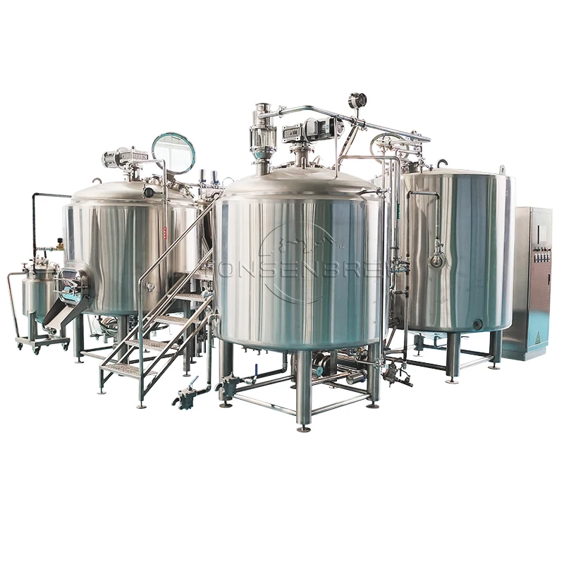 1000L auto beer brewery 1000 liter microbrewery brewing equipment