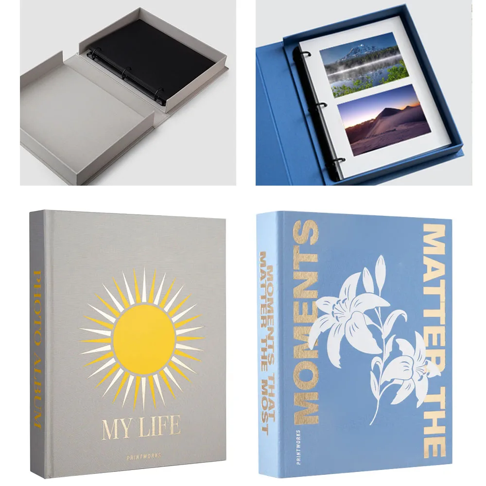 Wholesale Custom Fashion Decorative Books Coffee Table Photo ALBUMS Book Printworks