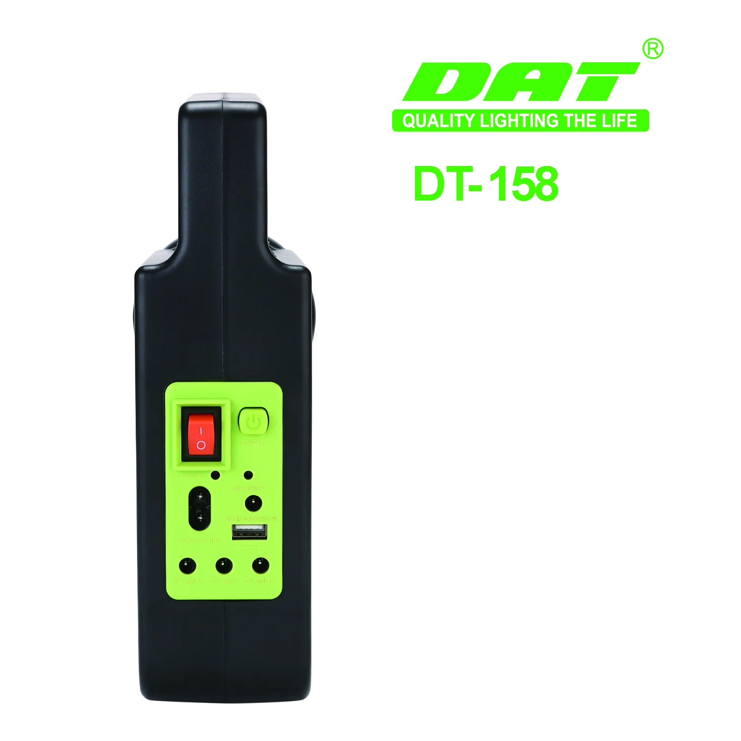 DT-158 DAT portable search solar lighting small system outdoor emergency charging lights