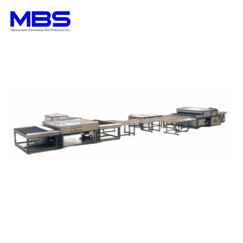 MBS IG unit manual production line, horizontal type IG unit manual production line