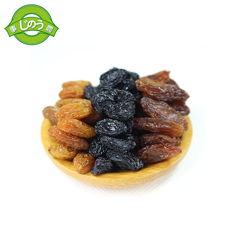 
Whole Shape and Sweet Taste Mixed Dried Raisins Raisin Supplier 