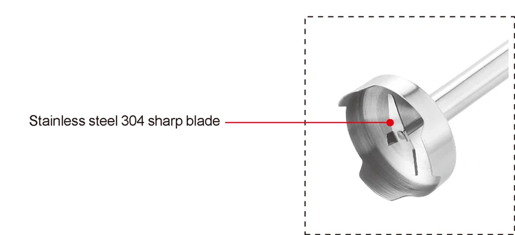 appliances for kitchen SS immersion juicer DC motor  hand stick blender set