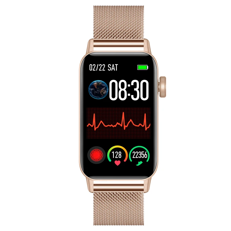 Smart Bracelet Watch F45 Woman Heart Rate Blood Pressure Ladies Fashion Smartwatch 1.47inch Girl Sports Fitness Wristband