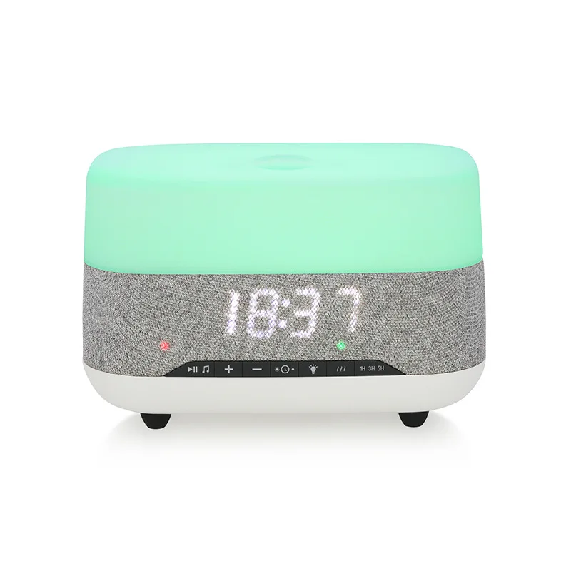 2023 new hot sale home diffuser Humidifier Smart Bluetooth Music diffuser Automatic diffuser with clock Humidifies
