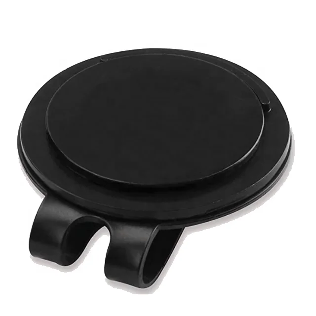 Black Blank Strong magnetic Metal Golf Hat Clip