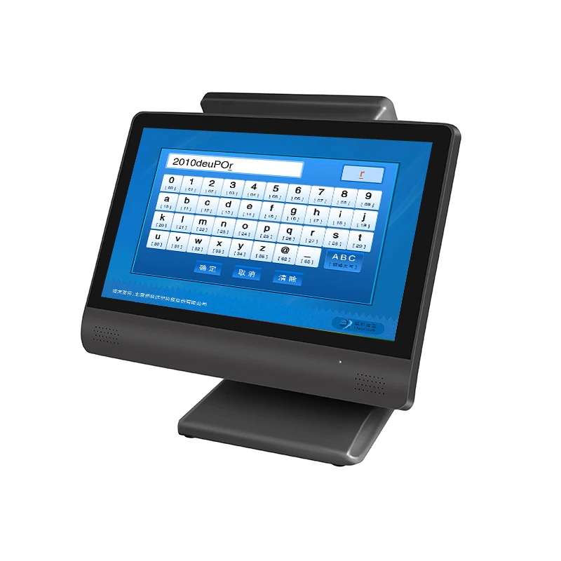Wholesales True Flat Touch All in one Computer POS Terminal Win 10 OS Cash Register POS 15.6 Inch Point of sale System