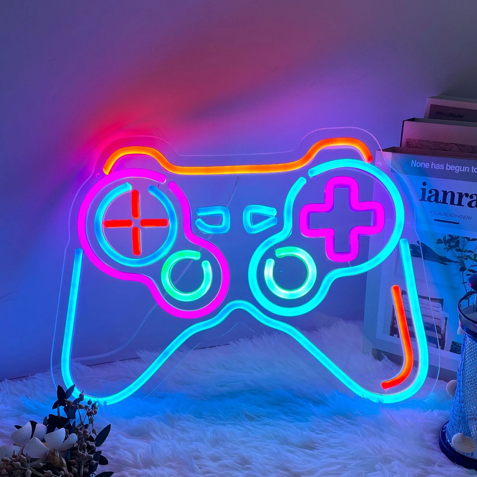 Wholesale Dimmable Led Video Games Best Gamer Birthday Gifts Neon Sign For Teen Boys Kids Bedroom Man Cave Wall Decor