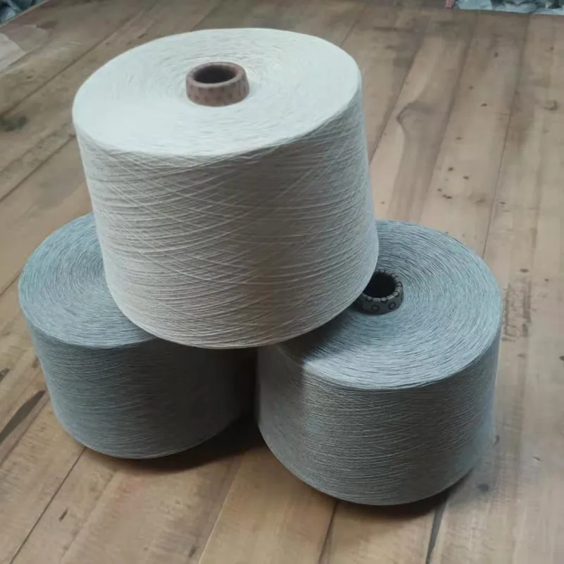 100% Carded Cotton Yarn 20/1 Ring Spun Yarn Cotton Made In China