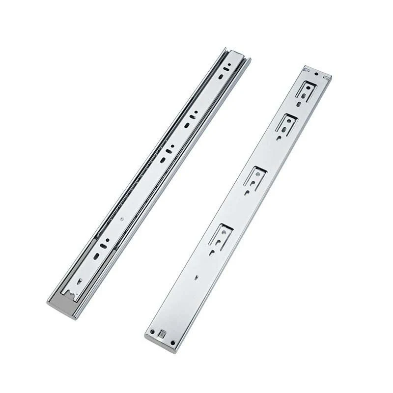 Cheap Full Extension Drawer Slide Rail Telescopic Heavy Duty Table Cold Rolled Steel Drawer Slide Rail