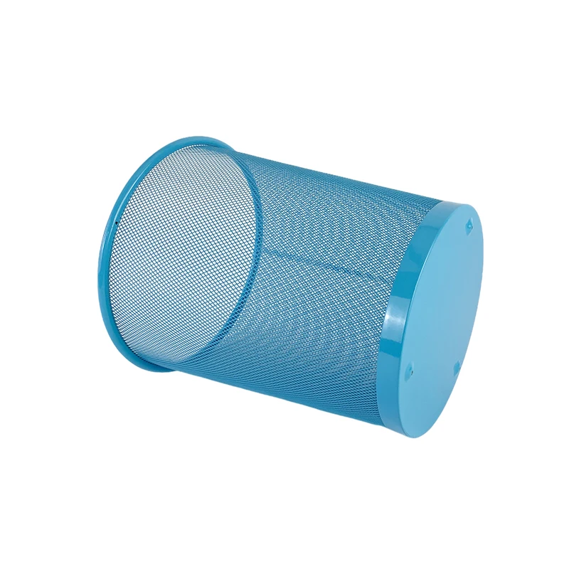 Home Iron Mesh Metal Pedal Bin Waste Basket Stainless Steel Trash Can Bedroom Office Garbage Paper Clutter Waste Basket