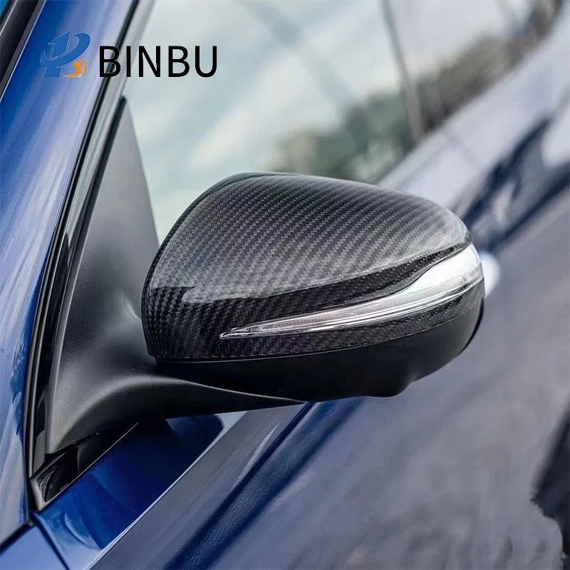 FOR Mercedes Benz G-class w464 GLE GLS W167 C167 X167 carbon fiber rearview mirror cover Side mirror