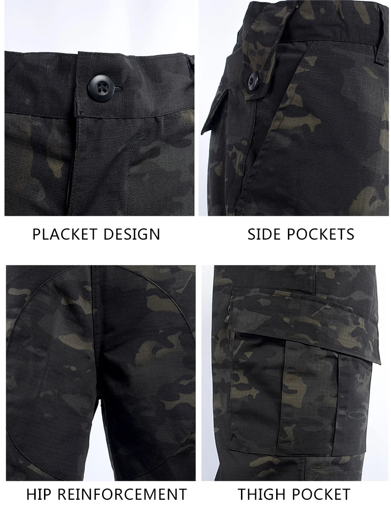 HAN WILD Camouflage  ACU Special Forces Coat+Pant Set XS-2XL