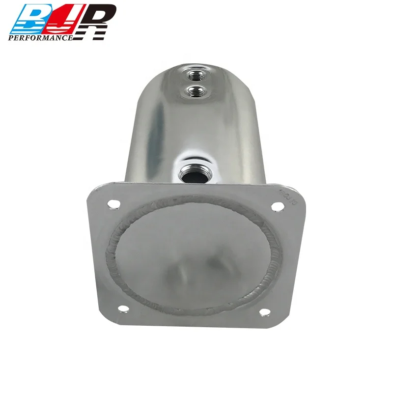 China Manufacturer High Performance Auto Parts Customized Aluminum Surge Tank AN Fittings